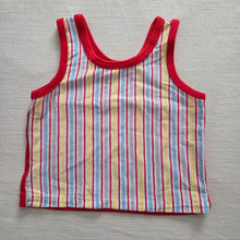 Load image into Gallery viewer, Vintage Striped Tank Top 6-12 months
