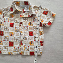 Load image into Gallery viewer, Vintage Safari Animals Pattern Shirt 12 months
