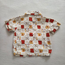 Load image into Gallery viewer, Vintage Safari Animals Pattern Shirt 12 months
