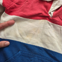 Load image into Gallery viewer, Vintage Red, White, Blue Sweater kids 6/7
