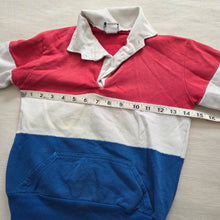 Load image into Gallery viewer, Vintage Red, White, Blue Sweater kids 6/7
