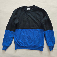 Load image into Gallery viewer, Vintage Blue/Black Crewneck kids 7
