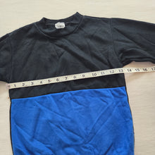 Load image into Gallery viewer, Vintage Blue/Black Crewneck kids 7
