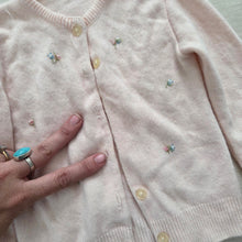 Load image into Gallery viewer, Vintage Pink Soft Knit Cardigan 18-24 months *missing buttons

