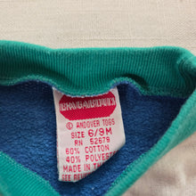 Load image into Gallery viewer, Vintage Bear Crayons Truck Sweater 6-9 months
