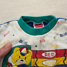 Load image into Gallery viewer, Vintage Bear Crayons Truck Sweater 6-9 months
