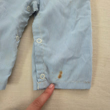 Load image into Gallery viewer, Vintage Ducks Blue Overalls 6 months
