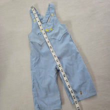 Load image into Gallery viewer, Vintage Ducks Blue Overalls 6 months
