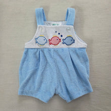 Load image into Gallery viewer, Vintage Fish Terrycloth Bubble Romper 3-6 months
