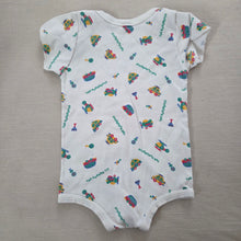 Load image into Gallery viewer, Vintage Helicopters + Cars Romper 9-12 months

