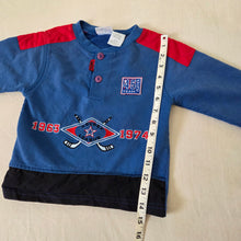 Load image into Gallery viewer, Vintage Hockey League Sweater Shirt 4t
