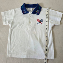 Load image into Gallery viewer, Vintage Tennis Collared Shirt 3t
