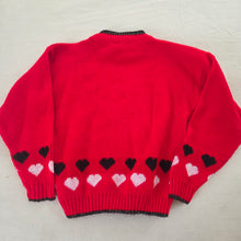 Load image into Gallery viewer, Vintage Scotty + Heart Knit Sweater kids 6
