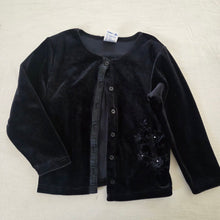 Load image into Gallery viewer, Vintage Oshkosh Floral Velvet Sweater 5t
