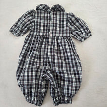 Load image into Gallery viewer, Vintage Christmas Smocked Bodysuit 3 months
