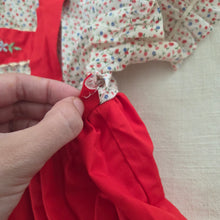 Load image into Gallery viewer, Vintage 70s Floral Dress 2t *flaws
