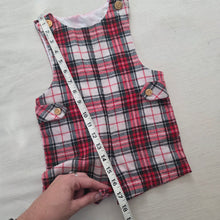 Load image into Gallery viewer, Vintage Winter Plaid Jon Jon 2t
