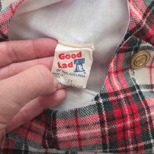 Load image into Gallery viewer, Vintage Winter Plaid Jon Jon 2t
