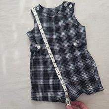 Load image into Gallery viewer, Vintage Imp Originals Winter Plaid Jon Jon 3t
