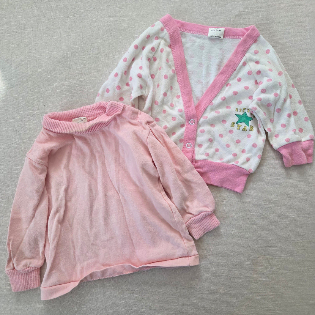 Vintage Baby Girl Pink Bundle 3-6 months