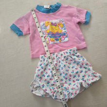 Load image into Gallery viewer, Vintage Bundle Bunny Tee + Floral Shorts 6-9 months
