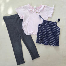 Load image into Gallery viewer, Vintage Girly Tops + Pants Bundle 2t

