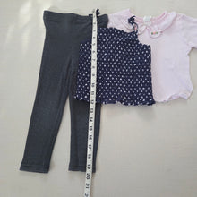 Load image into Gallery viewer, Vintage Girly Tops + Pants Bundle 2t
