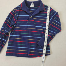 Load image into Gallery viewer, Vintage Multicolored Navy Striped Long Sleeve 3t
