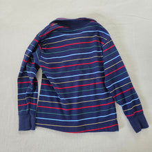 Load image into Gallery viewer, Vintage Multicolored Navy Striped Long Sleeve 3t
