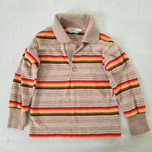 Load image into Gallery viewer, Vintage Healthtex Warm Striped Long Sleeve 3t *flaw
