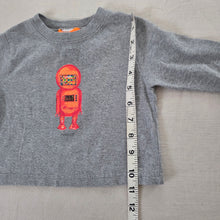 Load image into Gallery viewer, Vintage Baby Gap Gray Robot Tee 3-6 months
