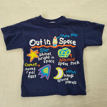 Load image into Gallery viewer, Vintage Navy Outer Space Graphic Tee 2t
