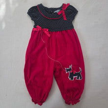 Load image into Gallery viewer, Y2k Bonnie Baby Scotty Pantsuit 18 months
