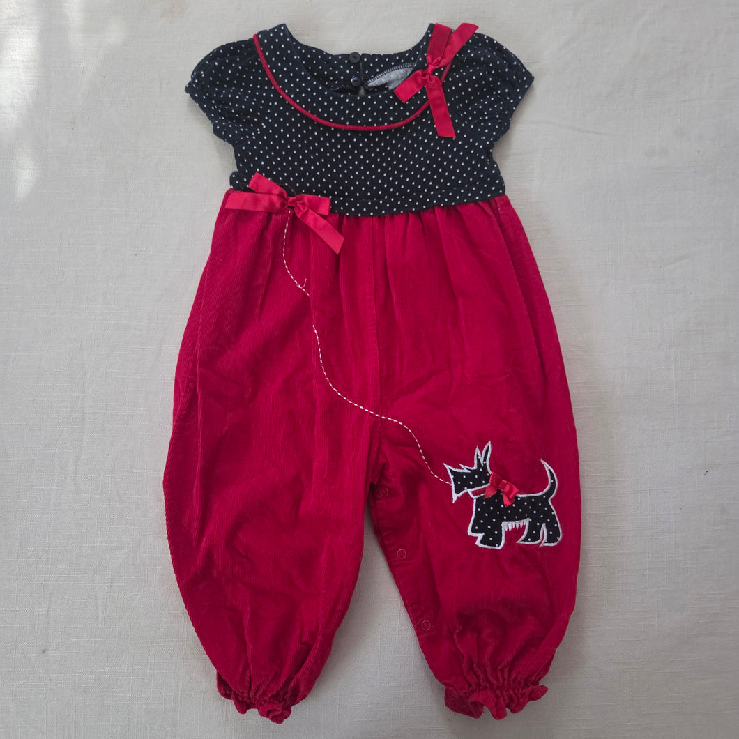Y2k Bonnie Baby Scotty Pantsuit 18 months