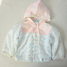 Load image into Gallery viewer, Vintage Girly Floral + Bows Jacket 2t *fade
