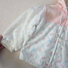 Load image into Gallery viewer, Vintage Girly Floral + Bows Jacket 2t *fade
