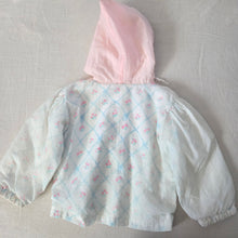Load image into Gallery viewer, Vintage Girly Floral + Bows Jacket 2t *fade
