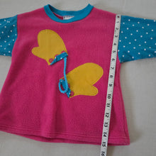 Load image into Gallery viewer, Vintage Colorful Mittens Shirt 2t
