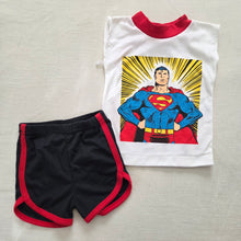 Load image into Gallery viewer, Vintage Superman Matching Set 2t
