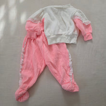 Load image into Gallery viewer, Vintage Girl Pink Matching Set 6 months
