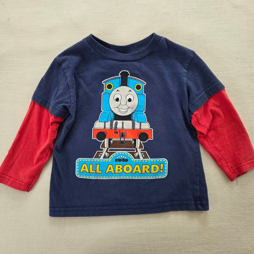 Y2k Thomas the Train Long Sleeve 3t