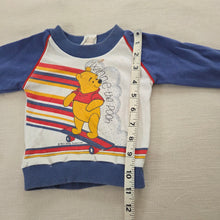 Load image into Gallery viewer, Vintage Pooh Skateboarding Long Sleeve 6-9 months
