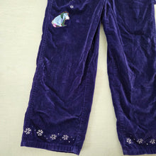 Load image into Gallery viewer, Older Pooh &amp; Eeyore Velvet Overalls kids 6
