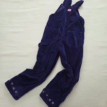 Load image into Gallery viewer, Older Pooh &amp; Eeyore Velvet Overalls kids 6
