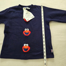 Load image into Gallery viewer, Vintage Deadstock Elmo Navy Sweater 3t
