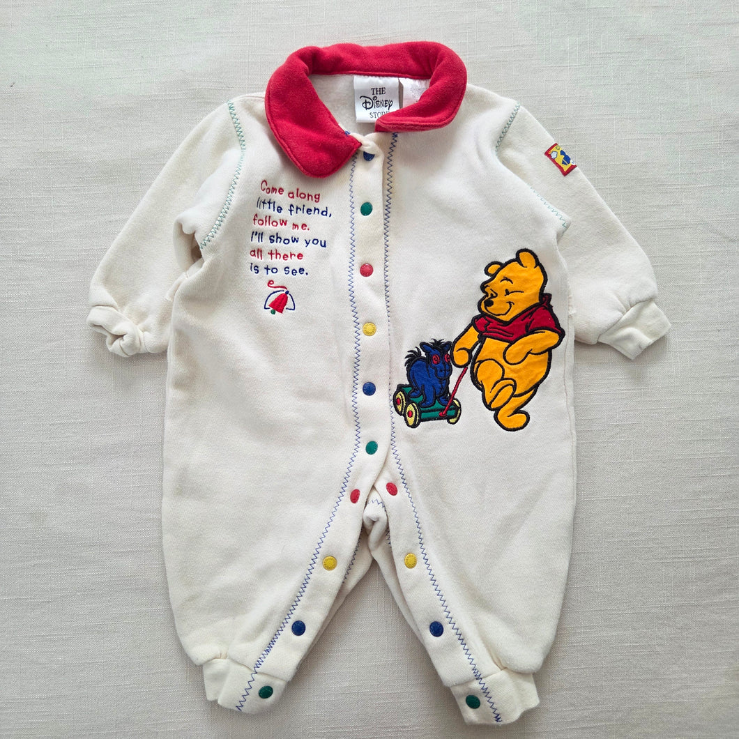 Vintage Pooh Color Pop Bodysuit 3 months