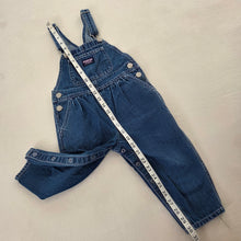 Load image into Gallery viewer, Vintage Oshkosh Denim Overalls 2t
