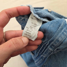 Load image into Gallery viewer, Vintage Oshkosh Girly Denim Overalls 12 months

