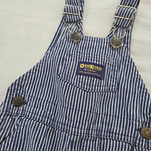 Load image into Gallery viewer, Vintage Oshkosh Engineer Striped Overalls 9-12 months
