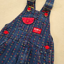 Load image into Gallery viewer, Vintage Oshkosh XOXO Overalls 4t
